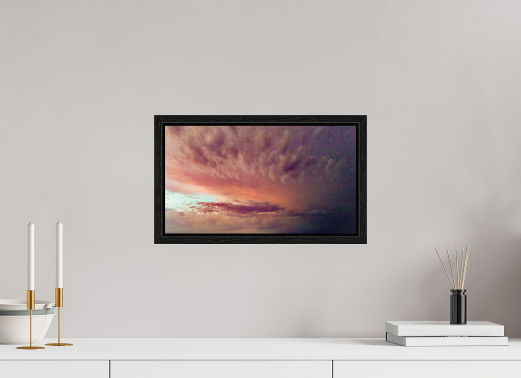 july horizon dramatic sunset coastal wall art photography