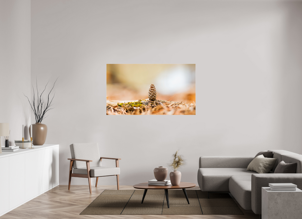 Macro Cone Modern Abstract Textured Wall Art