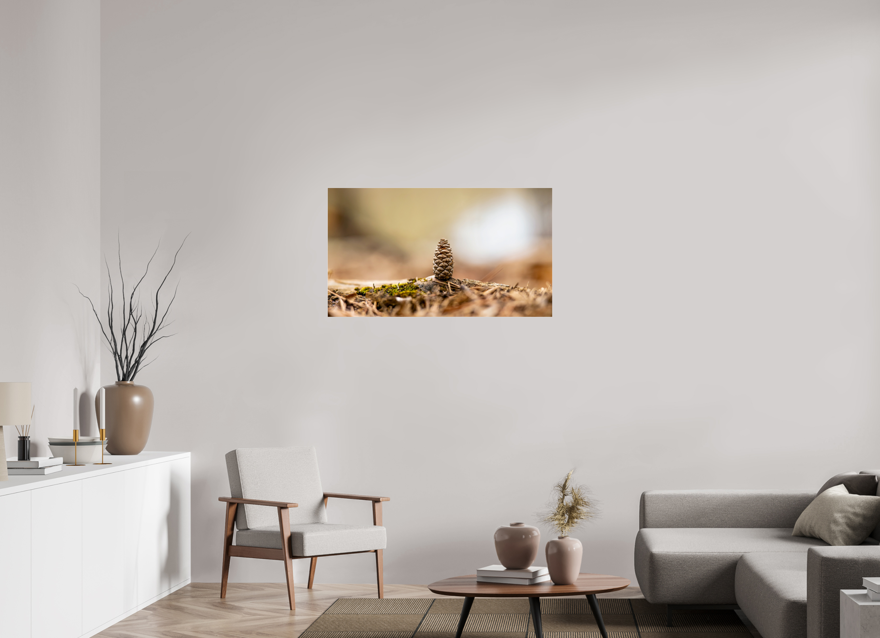 41.9 x 24″, Photo Print Under Acrylic Glass Macro Cone