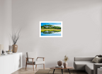 32.5 x 21″, Changeable Magnetic Frame Serene Marsh Landscape Fine Art Photography Print