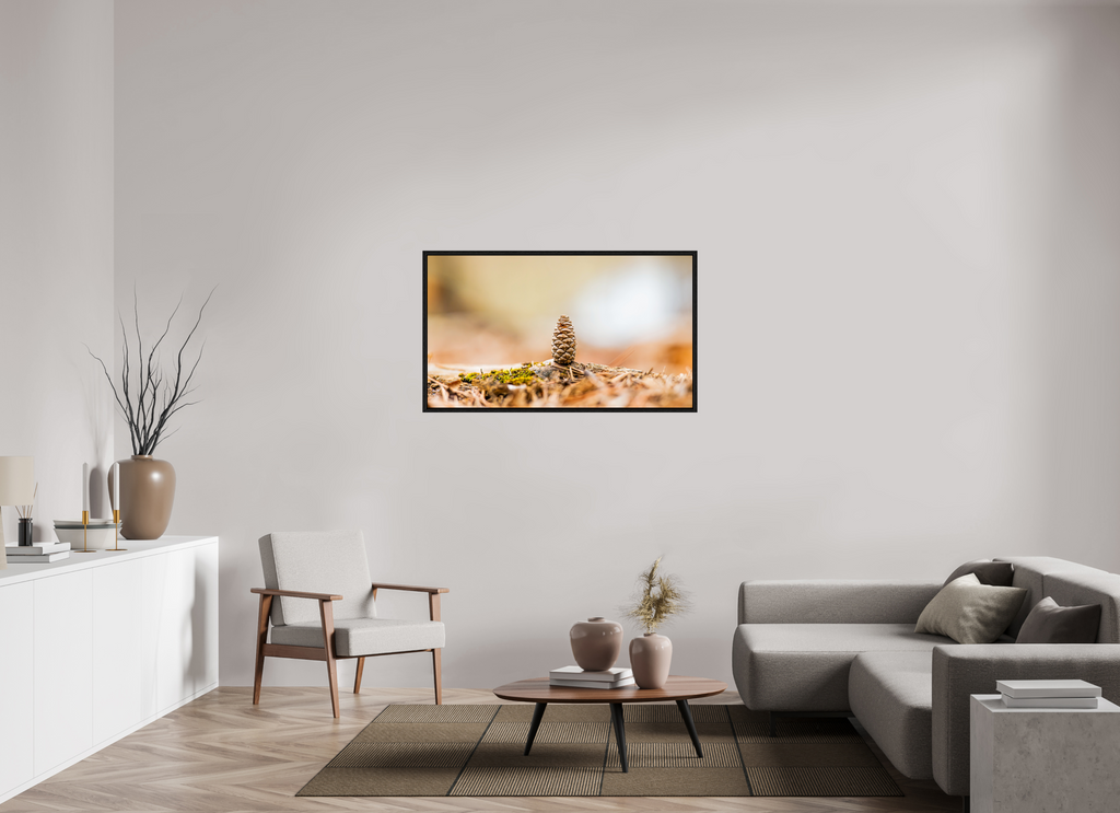 Macro Cone Modern Abstract Textured Wall Art