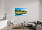 60.4 x 39″, Photo Print Under Acrylic Glass Serene Marsh Landscape Fine Art Photography Print