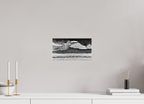 12 x 6.8″, Photo Print Under Acrylic Glass Monochrome Swell