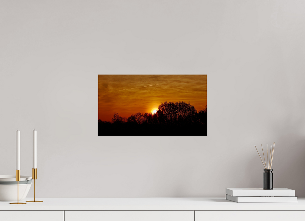 sunset silhouette dramatic coastal wall art photography