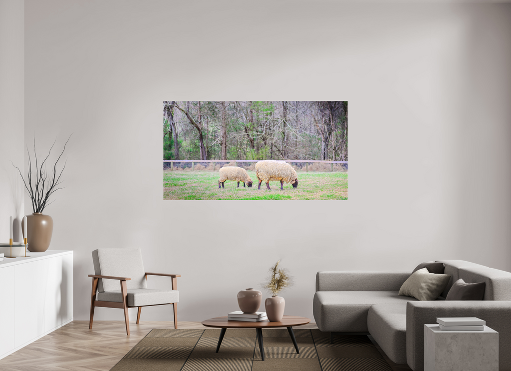 ranquil Pastures Serene Countryside Landscape Wall Art