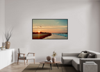 70 x 39.4″, Floater Frame Golden Hour Glow