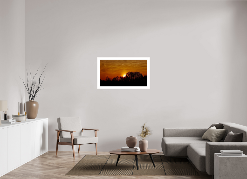 sunset silhouette dramatic coastal wall art photography