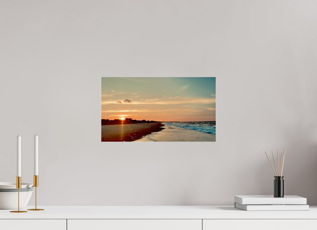 16 x 9″, Photo Print Under Acrylic Glass Golden Hour Glow