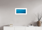19.7 x 8.5″, Changeable Magnetic Frame Ocean Whispers minimalist ocean photography print