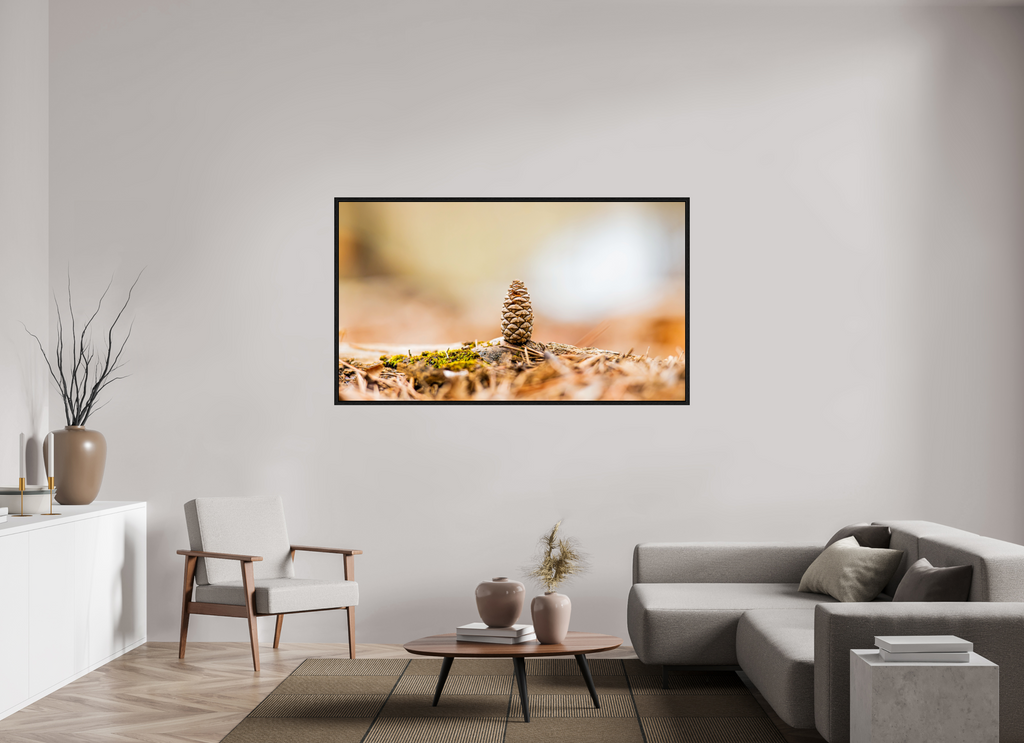 Macro Cone Modern Abstract Textured Wall Art