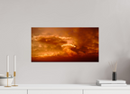 23.3 x 12″, Photo Print On Fuji Crystal DP II Crimson Horizon fine art storm photograph
