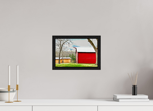 12 x 8″, Floater Frame A Countryside Print