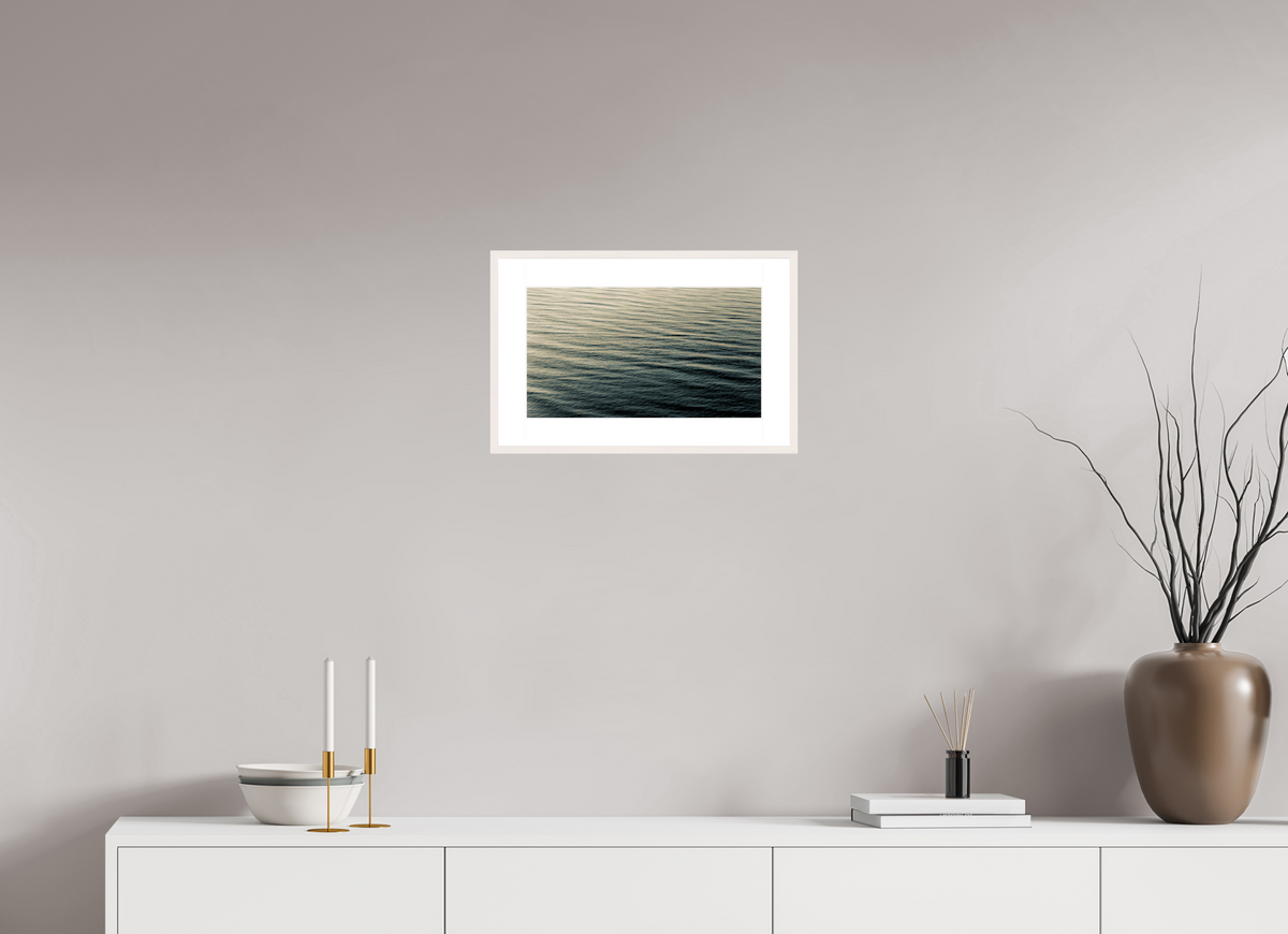 16 x 9″, Changeable Magnetic Frame Nordic Tide fine art print ocean waves