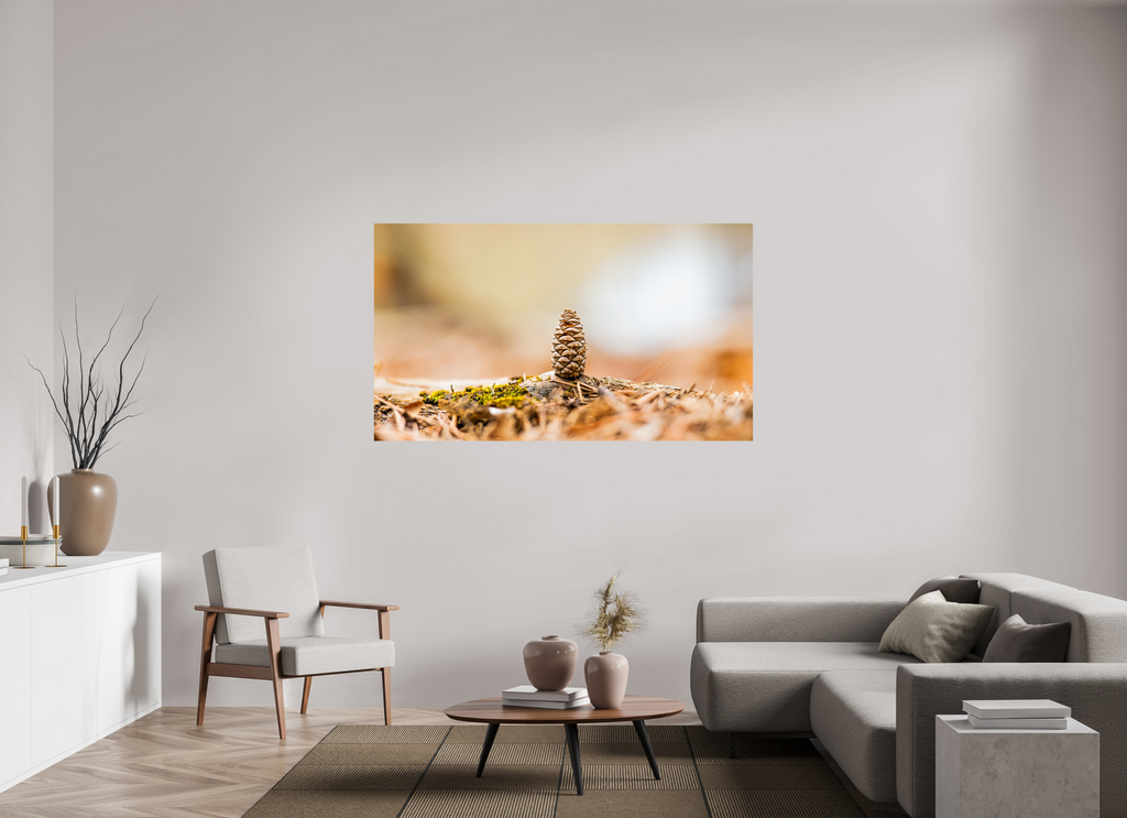 Macro Cone Modern Abstract Textured Wall Art