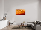 49 x 27.6″, Photo Print Under Acrylic Glass Golden Inferno golden inferno fine art photograph