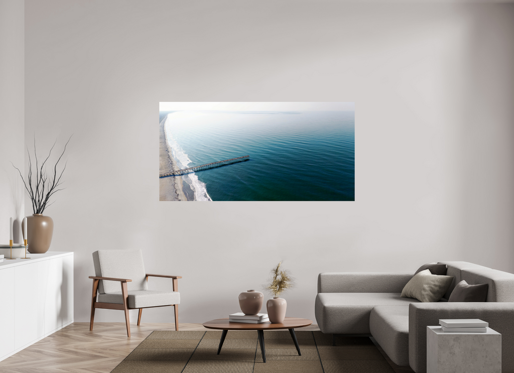 76.9 x 39″, Photo Print On Fuji Crystal DP II Ocean Serenity