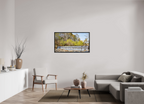 nature's cascade serene river landscape wall art photography