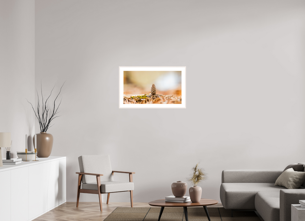 Macro Cone Modern Abstract Textured Wall Art