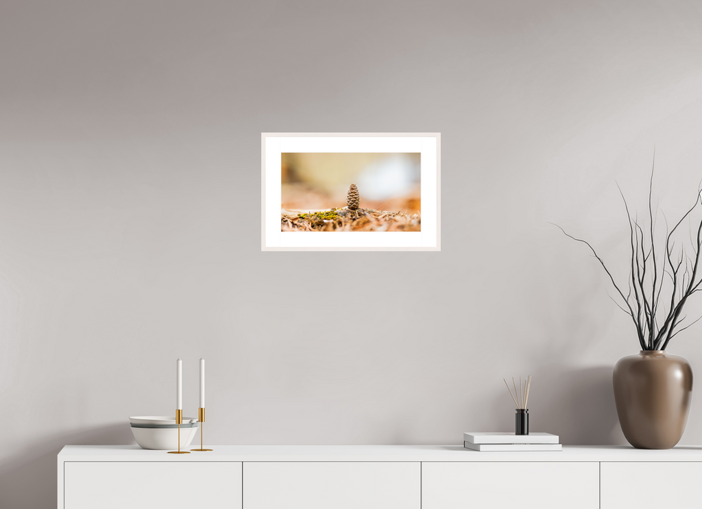 Macro Cone Modern Abstract Textured Wall Art