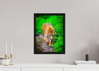 On the Prowl Bold Contemporary Wildlife Wall Art