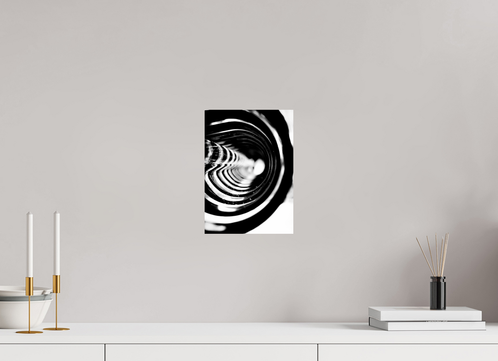 8 x 11.2″, Photo Print On Fuji Crystal DP II Monochrome Vortex monochrome Vortex fine art print