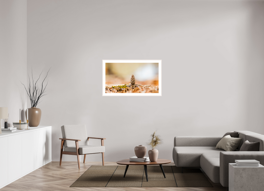 Macro Cone Modern Abstract Textured Wall Art
