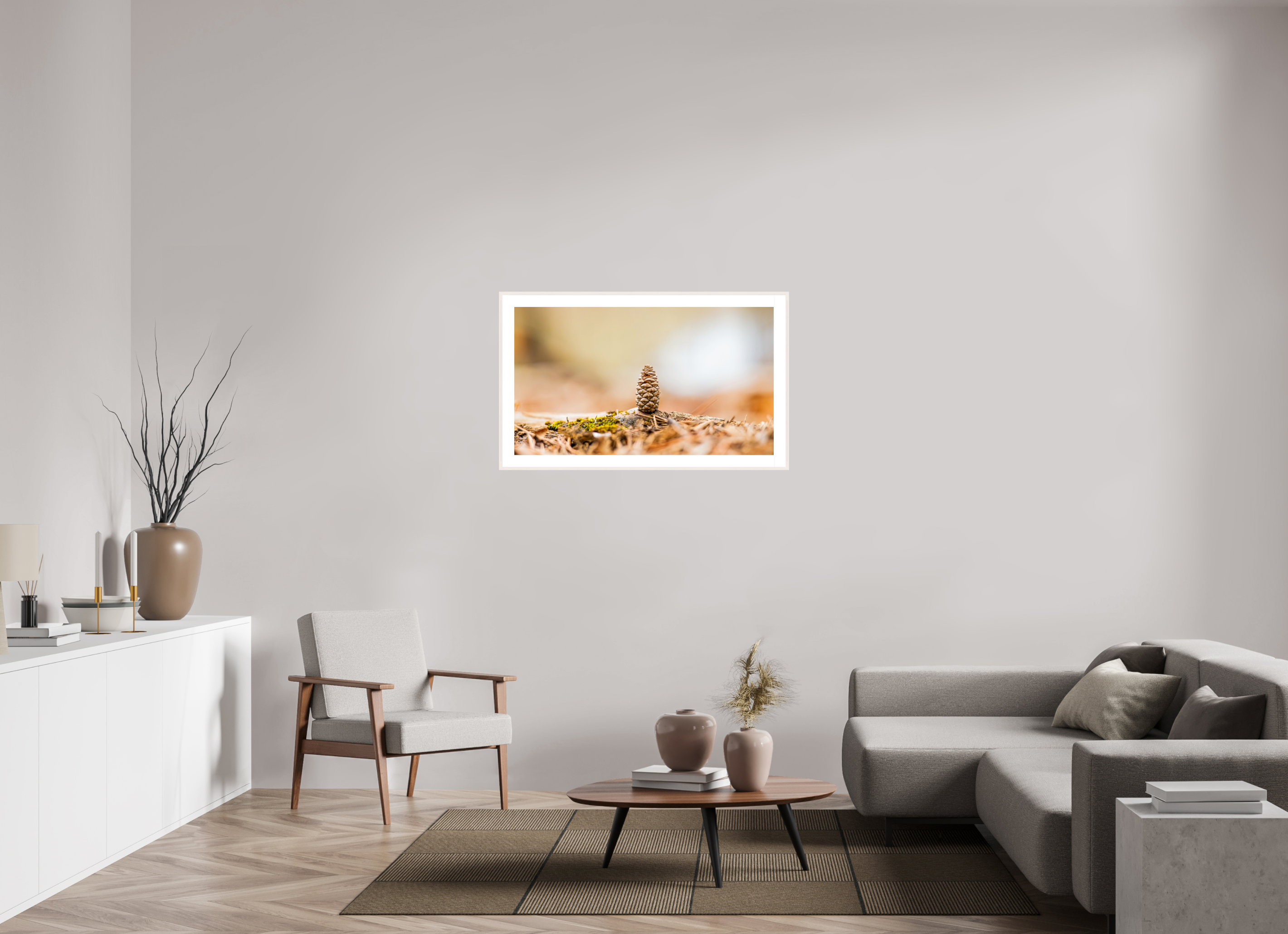 41.9 x 24″, Changeable Magnetic Frame Macro Cone