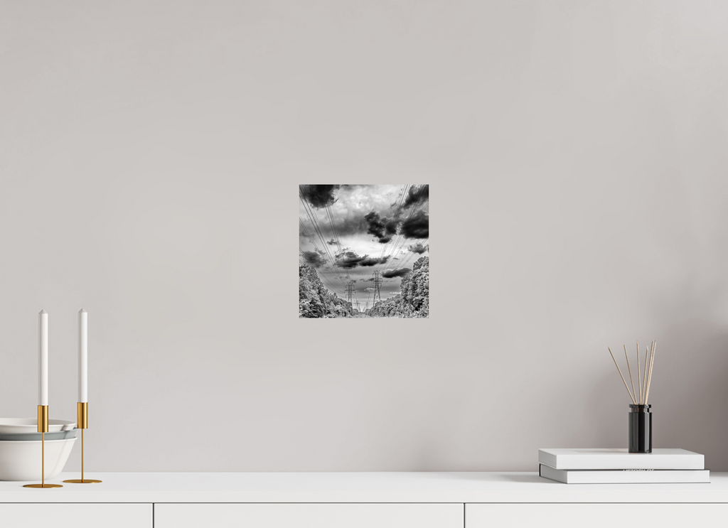 8 x 8.2″, Photo Print On Fuji Crystal DP II Powers of Contrast black and white fine art print