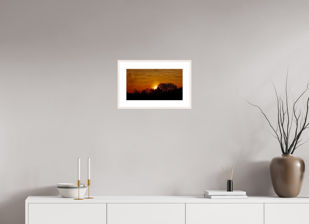 sunset silhouette dramatic coastal wall art photography