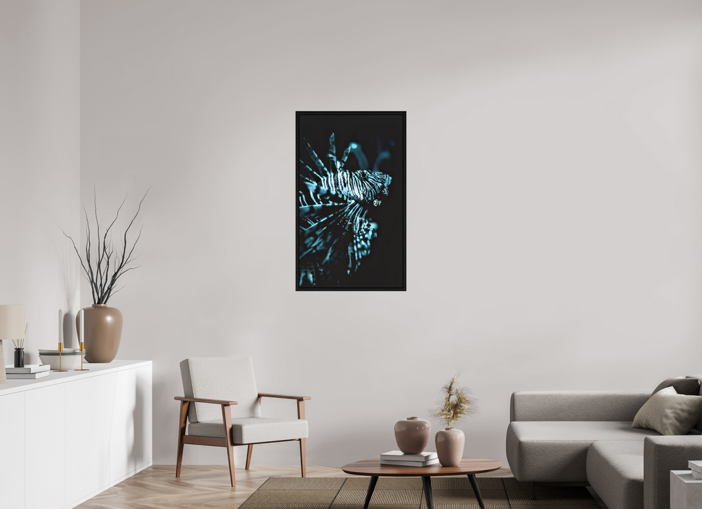silent sovereign lionfish underwater fine art photography