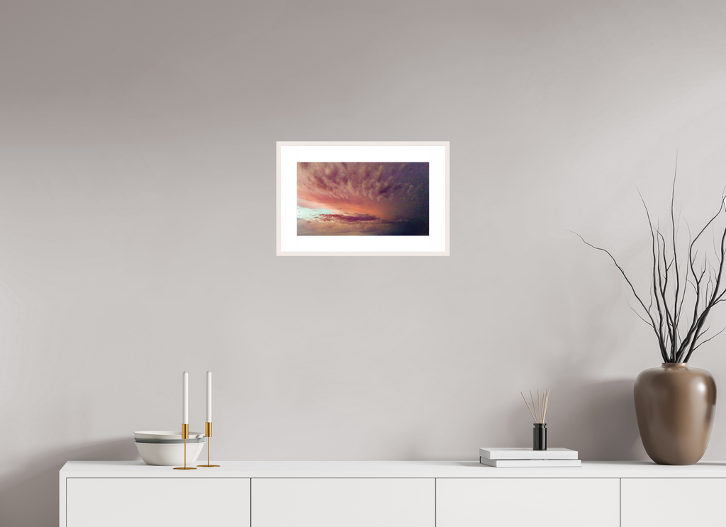 july horizon dramatic sunset coastal wall art photography