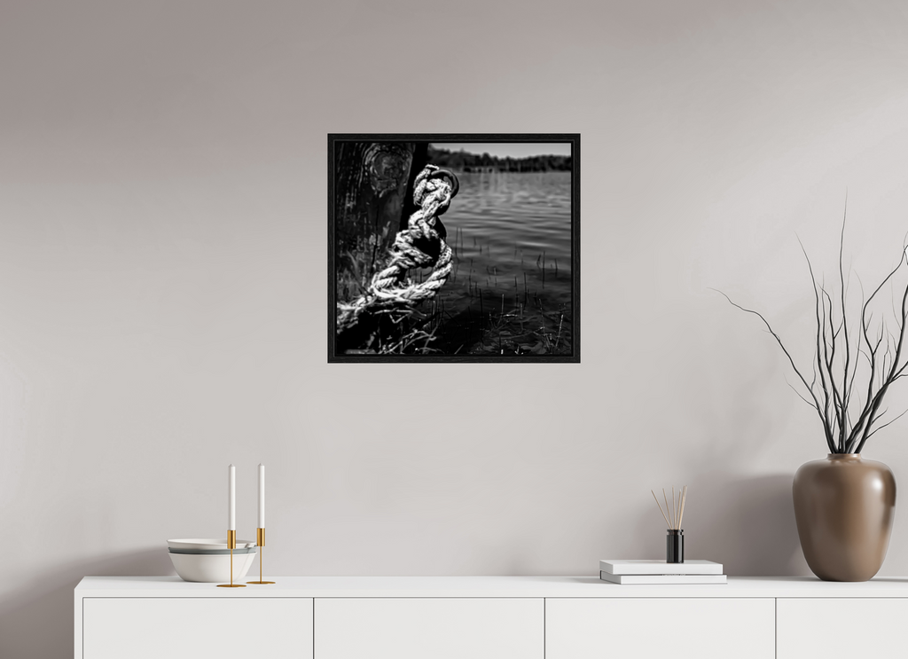 22.2 x 20″, Floater Frame Nautical