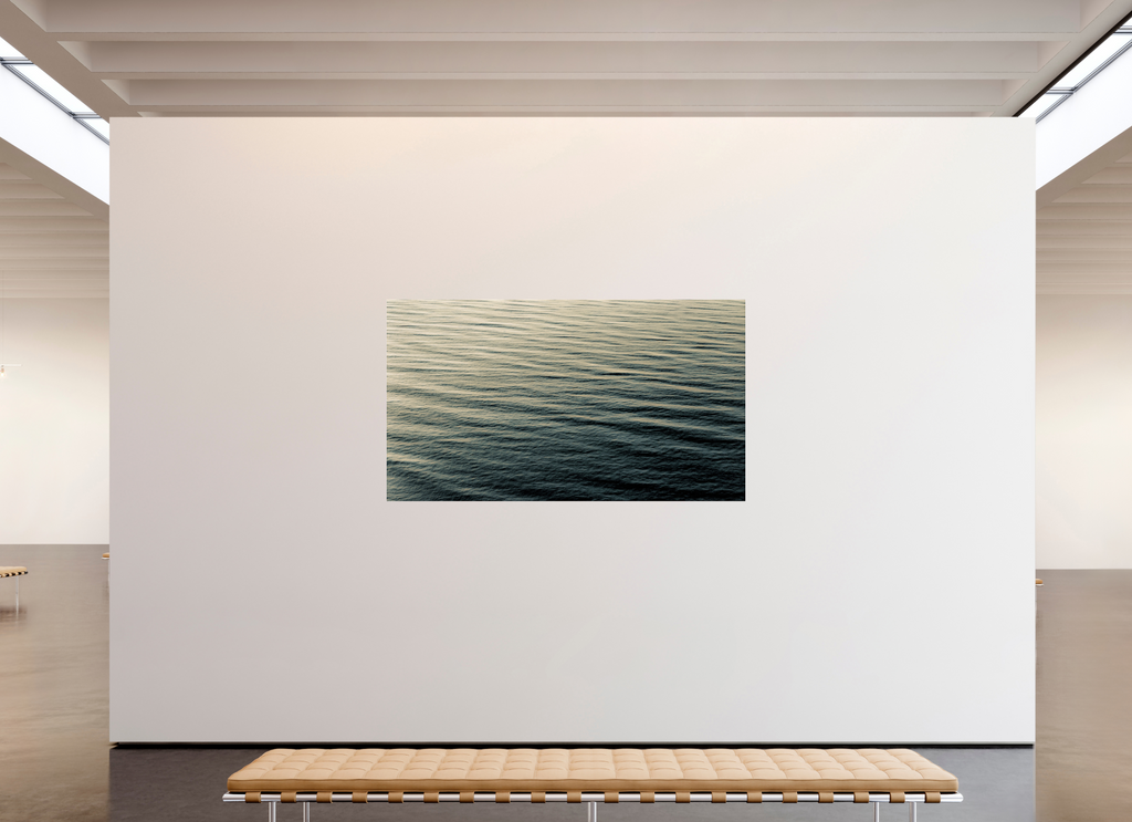 80 x 45″, Photo Print Under Acrylic Glass Nordic Tide fine art print ocean waves