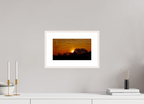sunset silhouette dramatic coastal wall art photography